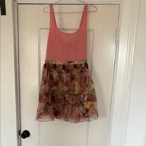 Alice + Olivia Pink Scoop Neck Sundress NWT